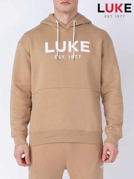 Luke 1977 Relaxed Fit Grand Sky Hoodie (N07022) | £65