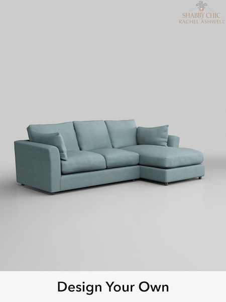 Vintage Velvet/Antique Blue Bradly By Shabby Chic By Rachel Ashwell (N09618) | £1,999