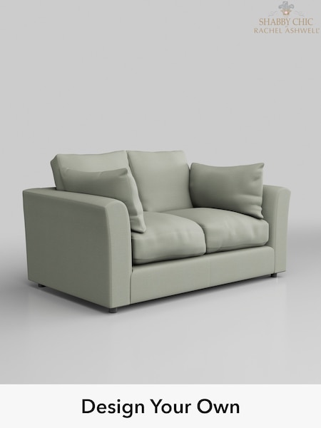 Brushed Cotton/Antique Aqua Blue Bradly By Shabby Chic By Rachel Ashwell (N09621) | £1,050