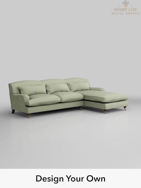 Vintage Velvet/Sage Green Temple By Shabby Chic By Rachel Ashwell (N09641) | £2,699