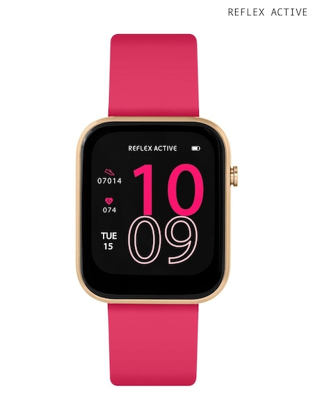 Reflex Active Pink Series 12 Strap Smart Watch (N10793) | £40