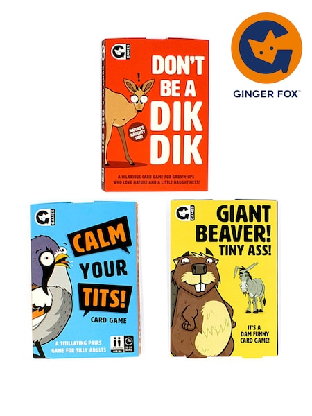 Ginger Fox Naughty Games Bundle (N11398) | £30