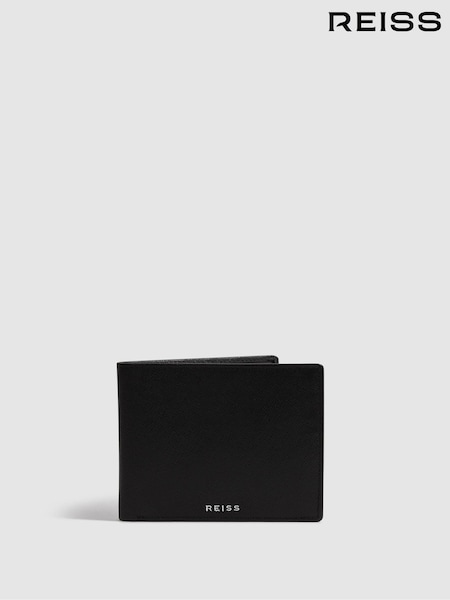 Reiss Black Cabot Leather Wallet (N11587) | £48