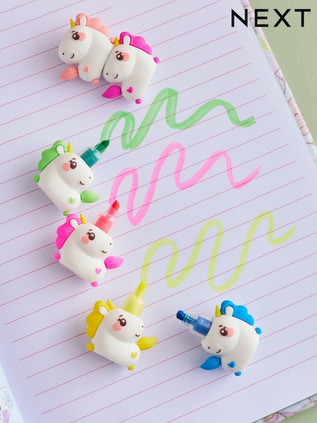 Lilac Purple Kawaii Stacking Highlighter Pens (N12141) | £5