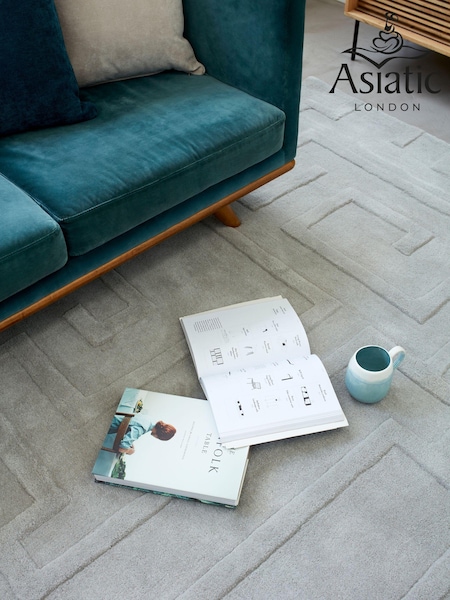 Asiatic Rugs Silver Maze Rug (N12663) | £212 - £603