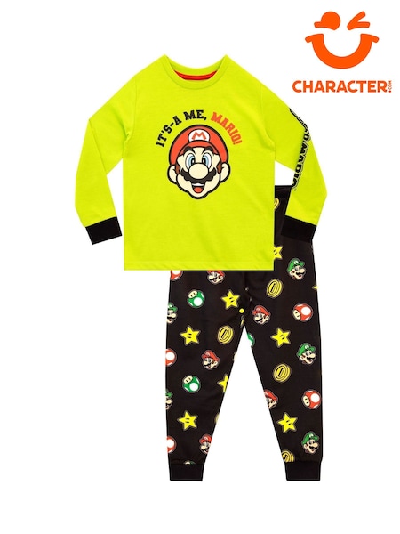 Character Yellow Super Mario Pyjamas (N13388) | £19