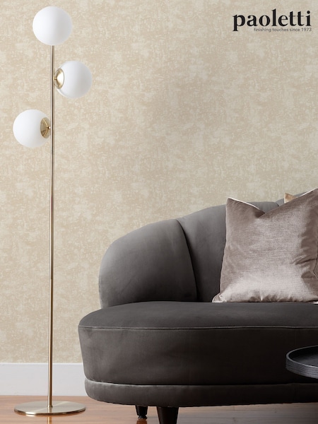 Riva Paoletti Cream Symphony Abstract Vinyl Wallpaper (N13440) | £22
