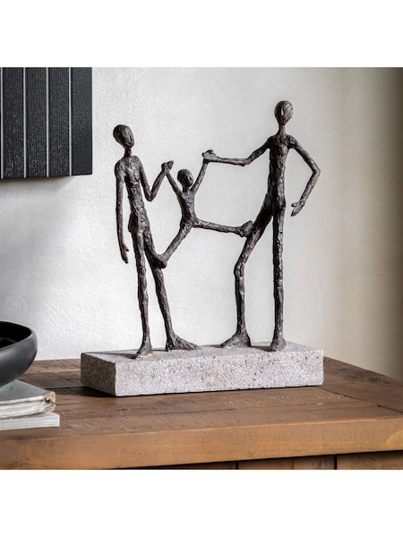 Gallery Home Black Swing Ornaments Sculpture (N14377) | £38