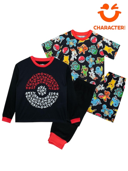 Character Black Pokemon Pyjamas 2 Pack (N14460) | £27