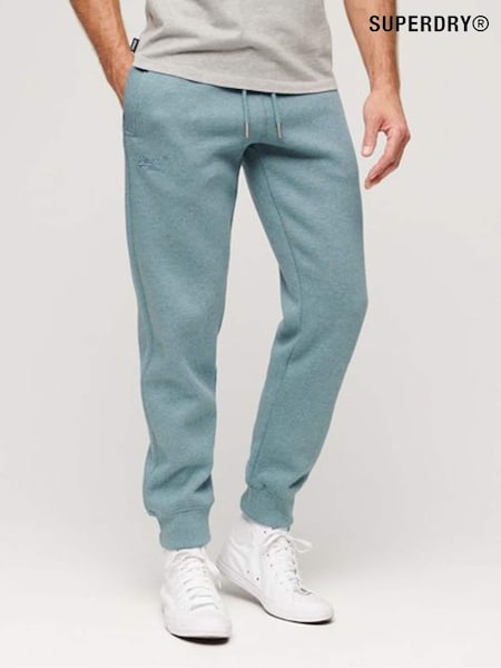 Superdry Blue Grey Essential Logo Joggers (N15595) | £55