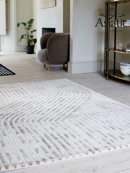 Asiatic Rugs Cream Matrix Solstice Rug (N15663) | £242 - £711