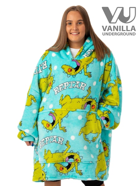 Vanilla Underground Blue Rugrats Ladies Blanket Hoodie (N16748) | £54