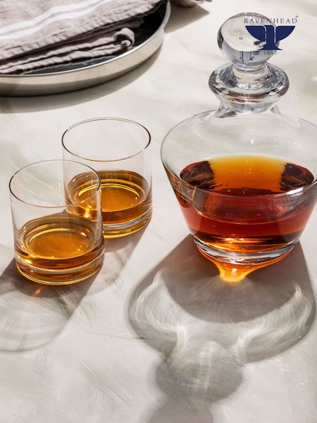 Ravenshead Whisky Glass and Decanter Set (N17377) | £36