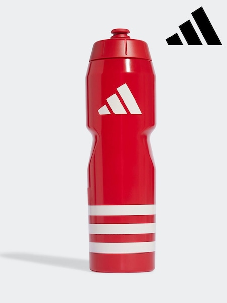 adidas Red/White Performance Tiro 750 ML Water Bottle (N17886) | £9