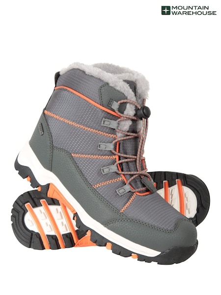 Mountain Warehouse Orange Comet Kids Waterproof Snow Boots (N18222) | £43