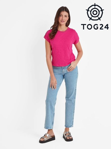 Tog 24 Pink 100% Cotton Andrea T-Shirt (N18693) | £24