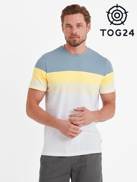 Tog 24 Blue 100% Cotton Farndon T-Shirt (N18774) | £26