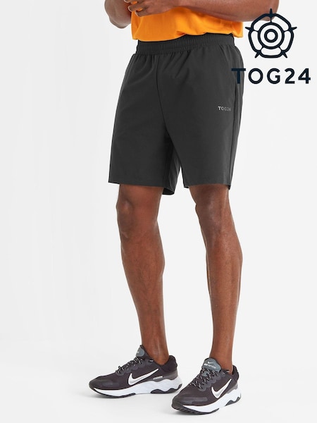 Tog 24 Black Langbar Technical Running Shorts (N18785) | £35