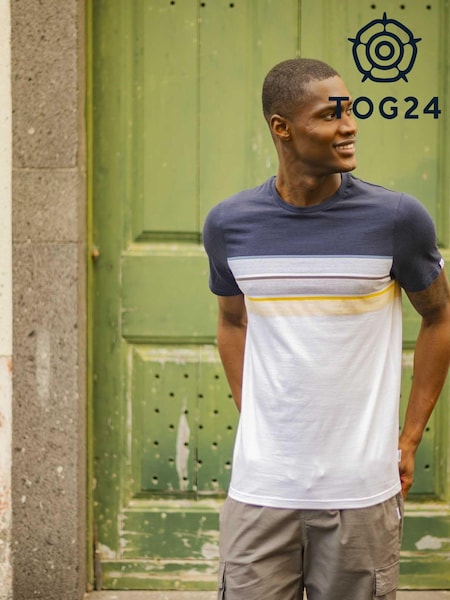 Tog 24 Blue 100% Cotton Blaxhall T-Shirt (N18939) | £26