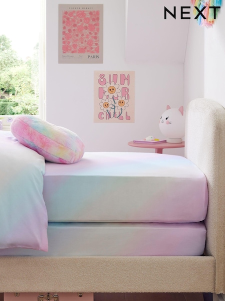 Rainbow Ombre Fitted Sheets (N20021) | £16 - £20