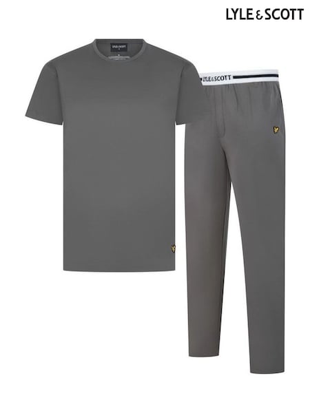 Grey - Regular Lyle & Scott Claudio Sleepwear Set
