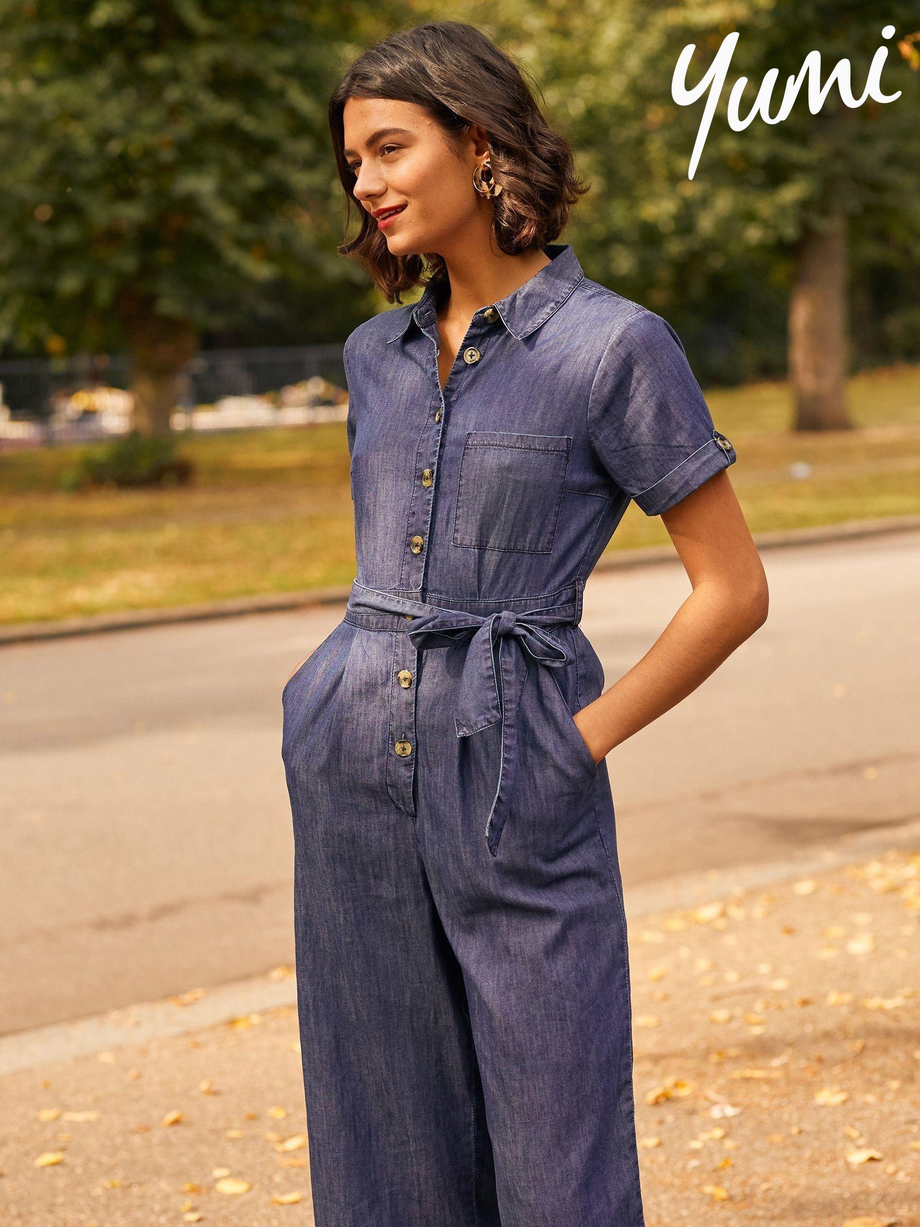 Yumi bouquet floral jumpsuit top