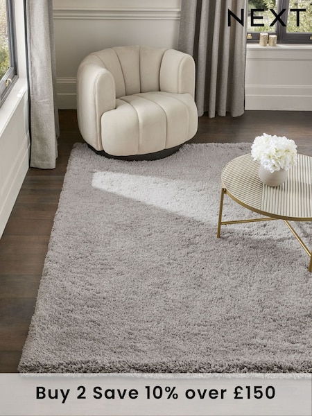 Light Grey Radiance Rug (N24988) | £30 - £185
