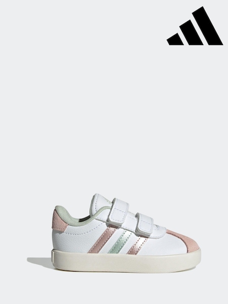 adidas White/Silver Campus 00s Trainers (N25174) | £21