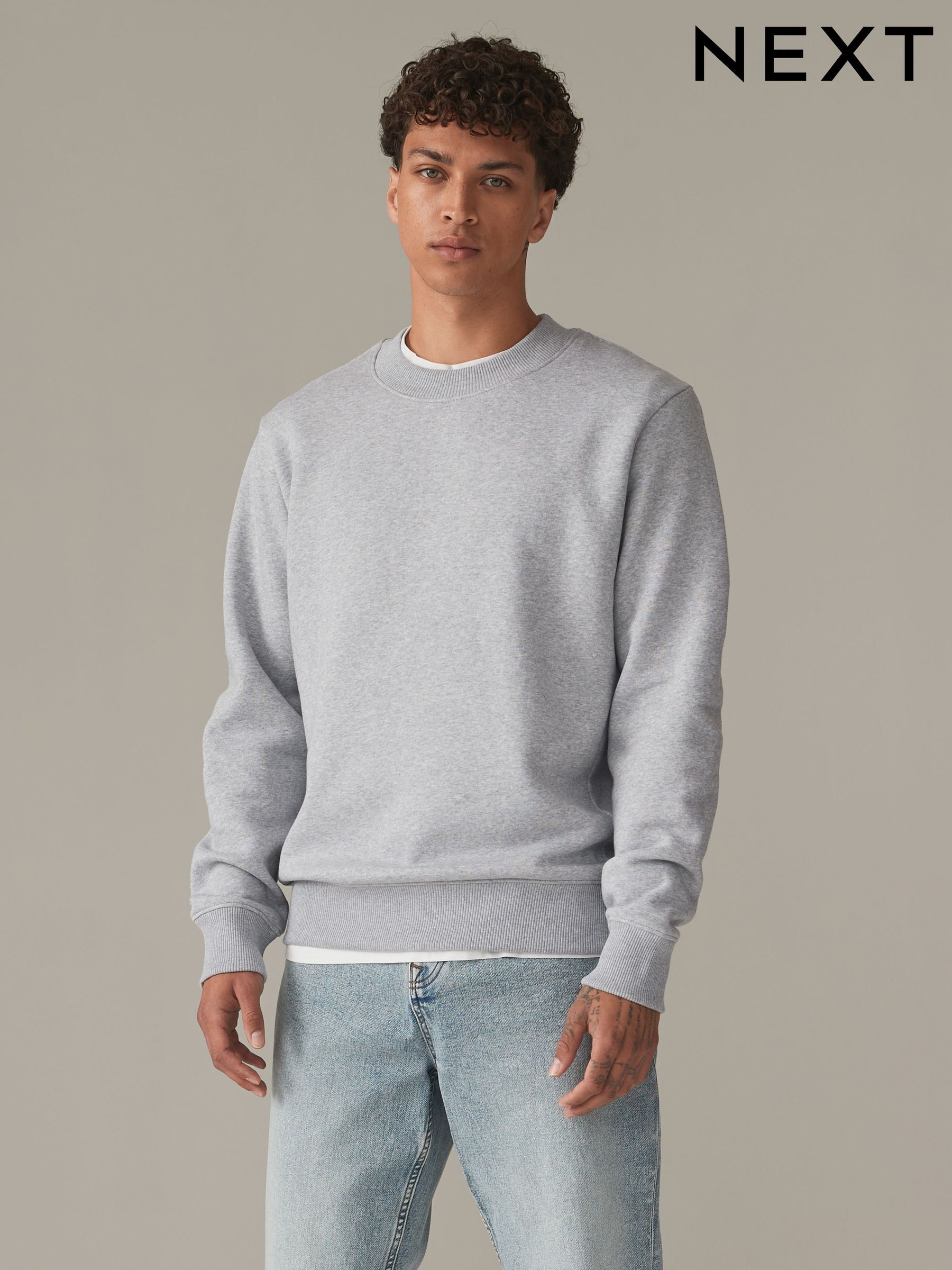 Men's Grey Sweatshirts \u0026 Hoodies | Next Official Site