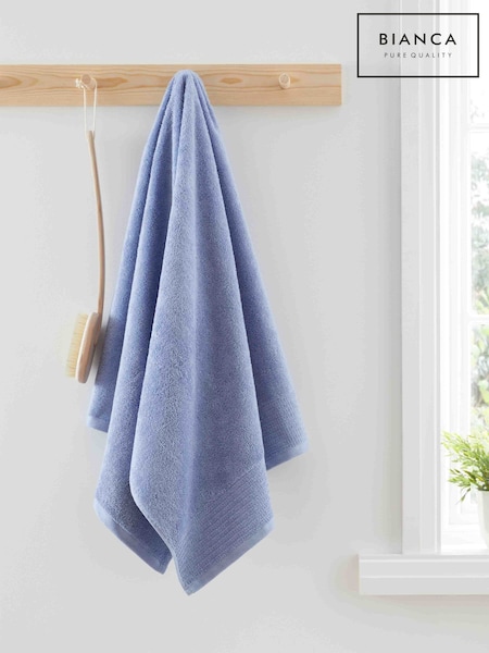 Bianca Blue Egyptian 100% Cotton Towel (N25904) | £14 - £27