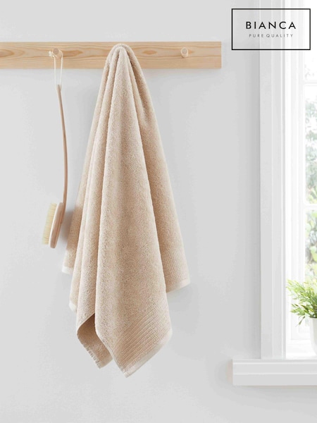 Bianca Natural Egyptian 100% Cotton Towel (N25915) | £14 - £27