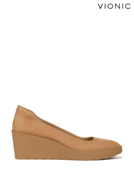 Vionic Sereno Wide Fit Wedge Slip-On Shoes (N26645) | £130