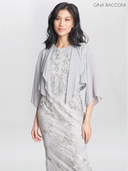 Gina Bacconi Vivian Chiffon Cover-Ups (N27524) | £80