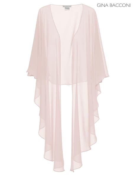 Gina Bacconi Chiffon Shawl CoverUp (N27565) | £70