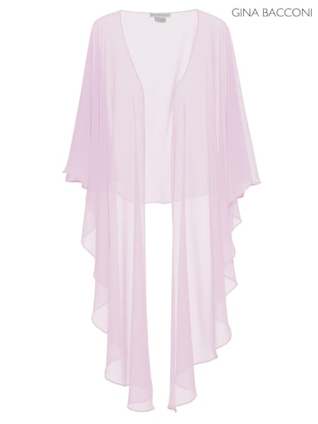 Gina Bacconi Chiffon Shawl CoverUp (N27571) | £70