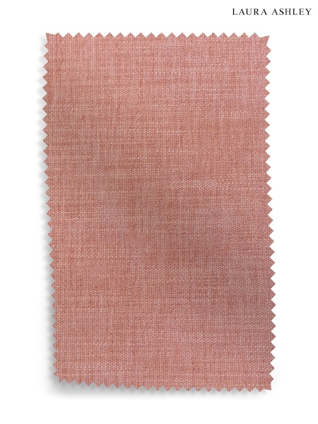 Laura Ashley Old Rose Pink Bainton Upholstery Swatch (N27666) | £0