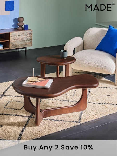 MADE.COM Dark Mango Wood Arlo Coffee Table (N27713) | £359