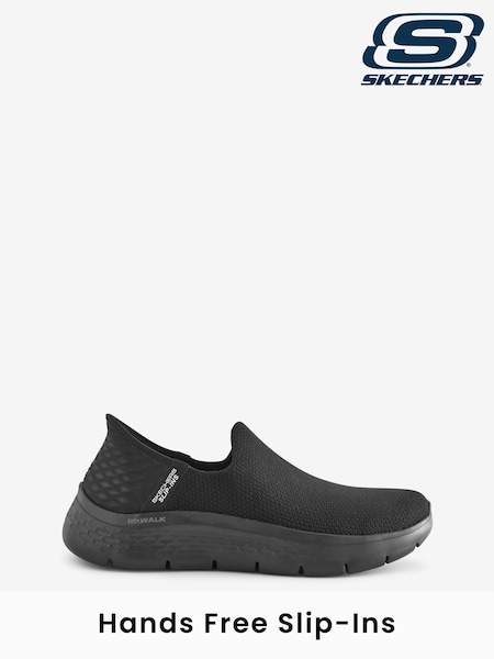 Skechers Black Mens Go Walk Slip In Trainers (N27829) | £36