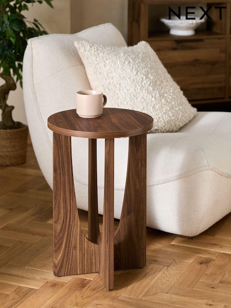 Dark Craft Wood Effect Side Table (N29378) | £80