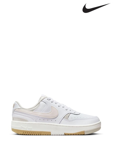 Nike White/Pale Pink Gamma Force Trainers (N29845) | £90