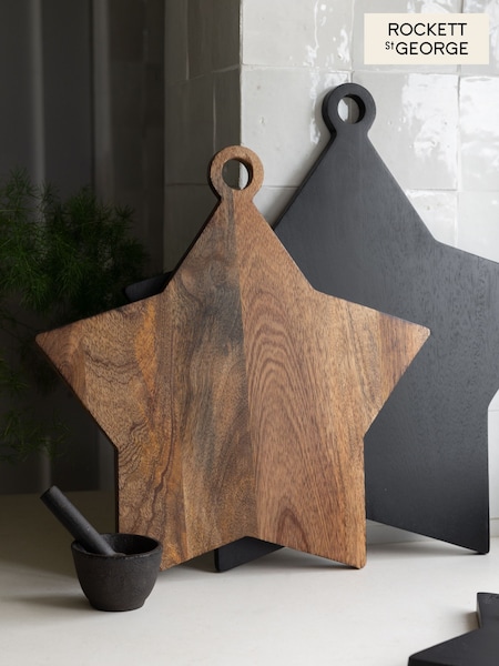 Rockett St George Wood Medium Serve Board Star (N31353) | £30