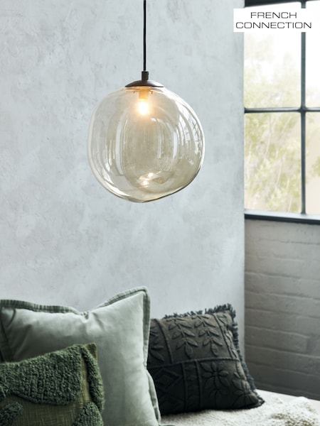 French Connection Clear Jamavar Ceiling Pendant Light (N33729) | £75
