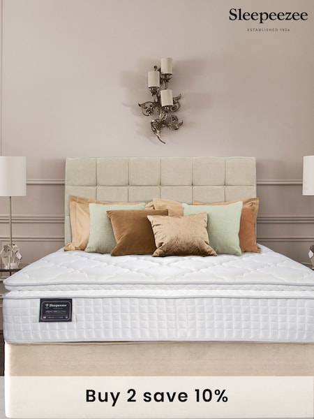 Sleepeezee Natural Memory Ultra 3000 Mattress and 2 Drawer Divan Base Set (N34344) | £840 - £1,265
