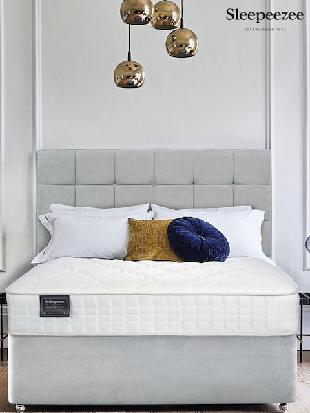 Sleepeezee Grey Memory Ultra 2500 Mattress and 2 Drawer Divan Base Set (N34358) | £725 - £1,080