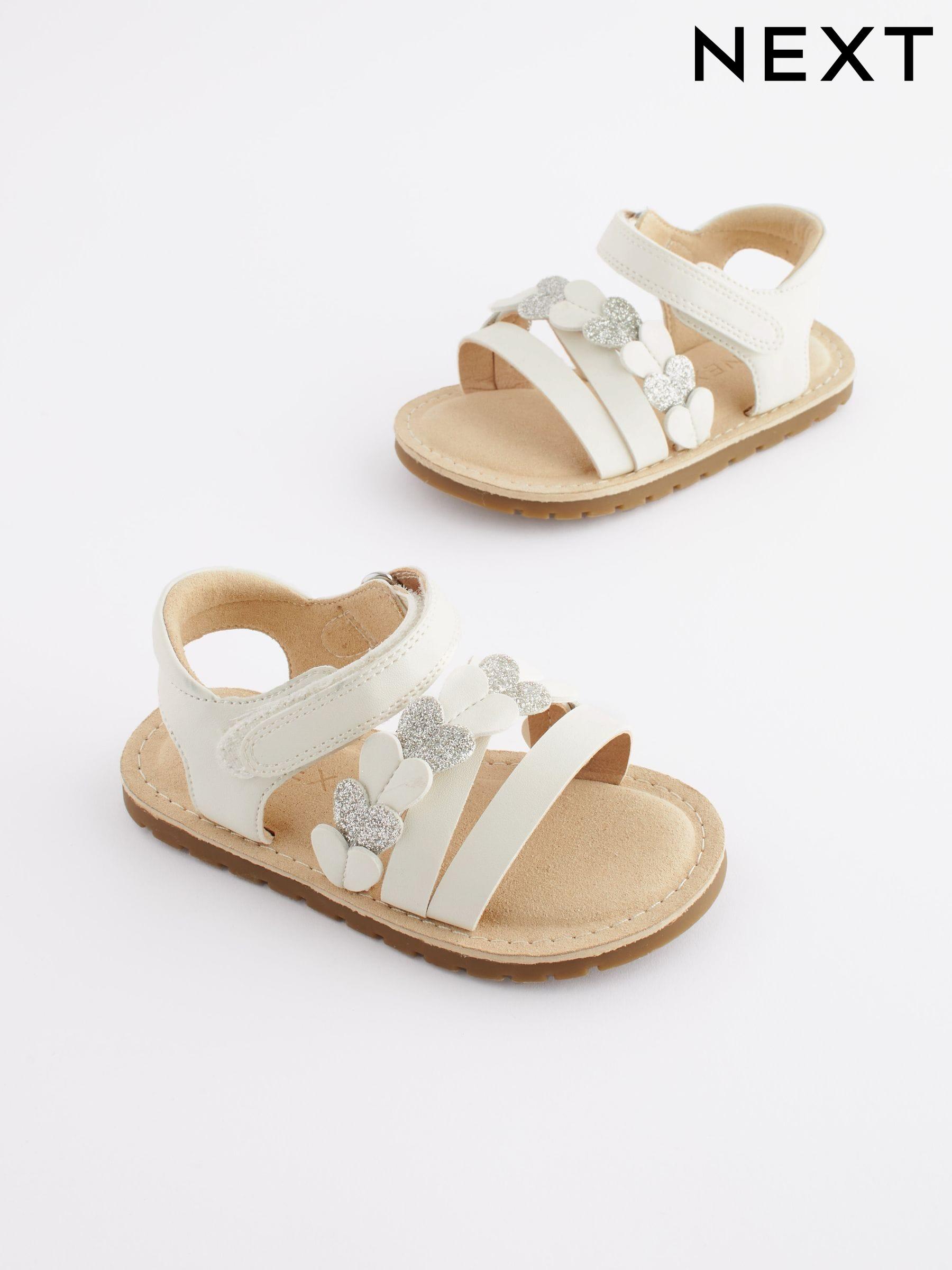 White toddler flip flops hot sale