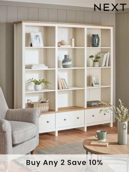 Cream Malvern Superwide Shelf (N35994) | £675