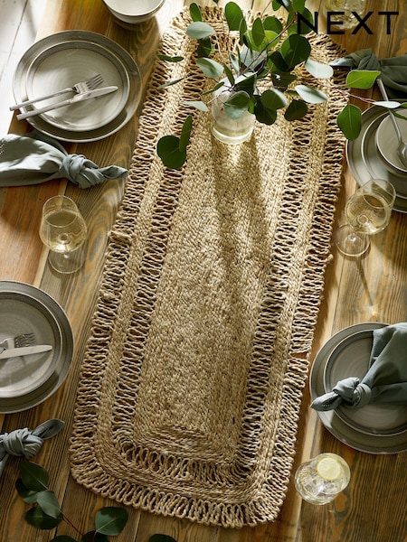 Natural Jute Kitchen Table Runner (N36813) | £22