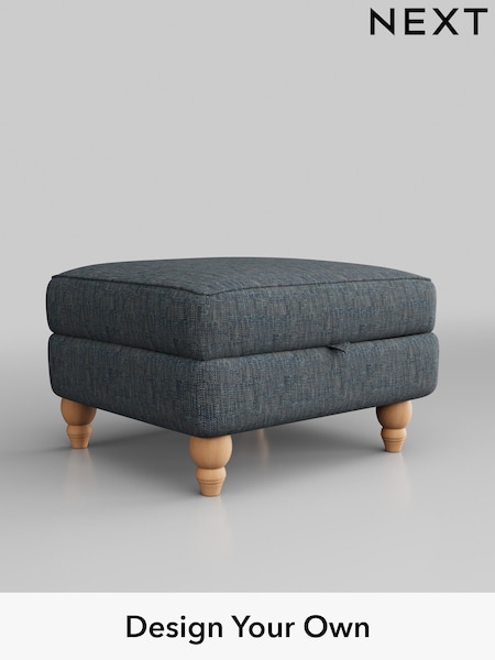 Boucle Weave Easy Clean/Dark Blue Lilly Ii (N36823) | £425