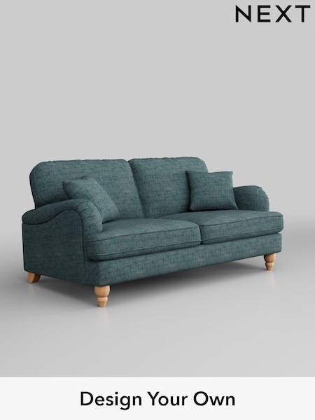 Boucle Weave Easy Clean/Dark Teal Green Lilly Ii (N36828) | £850