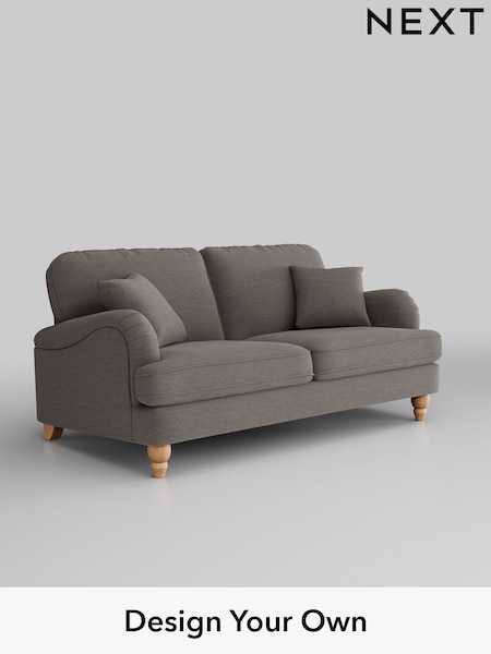 Fine Chenille Easy Clean/Dark Smoke Grey Lilly Ii (N36866) | £950